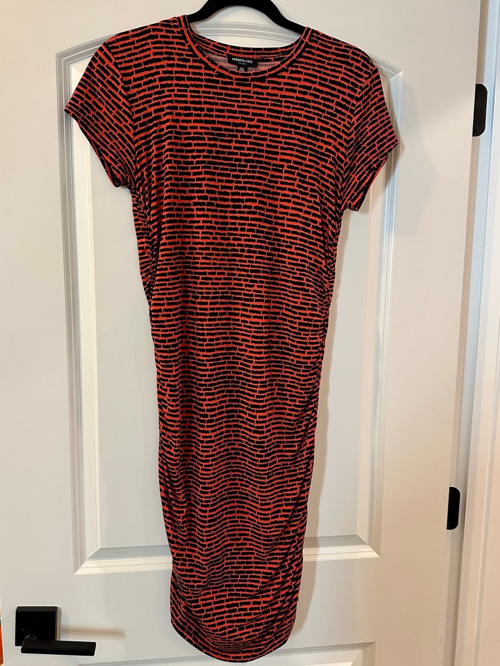 Kenneth Cole Red Short-Sleeve Dress - Women